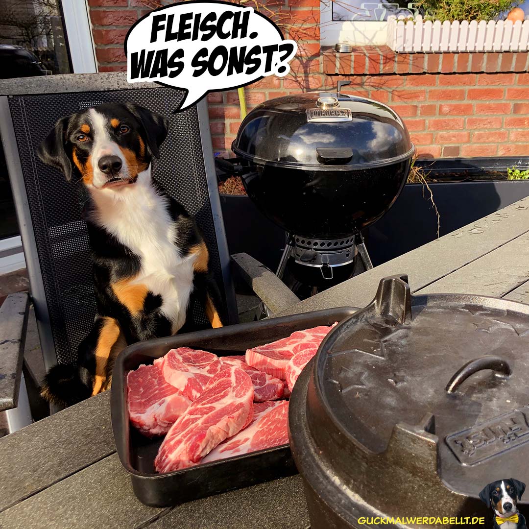 Fleisch. What else?
